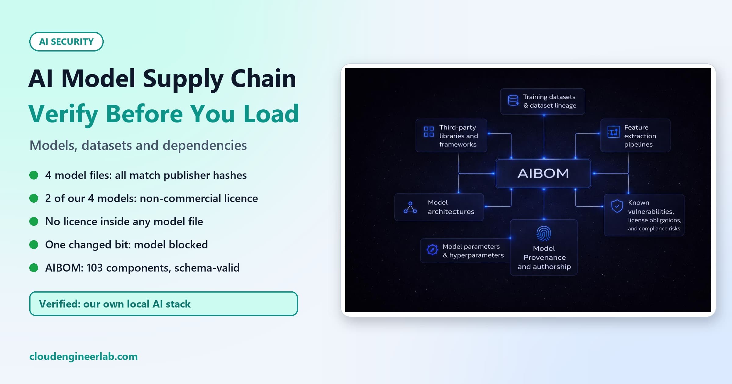 AI Model Supply Chain: How to Verify Models, Datasets and Dependencies