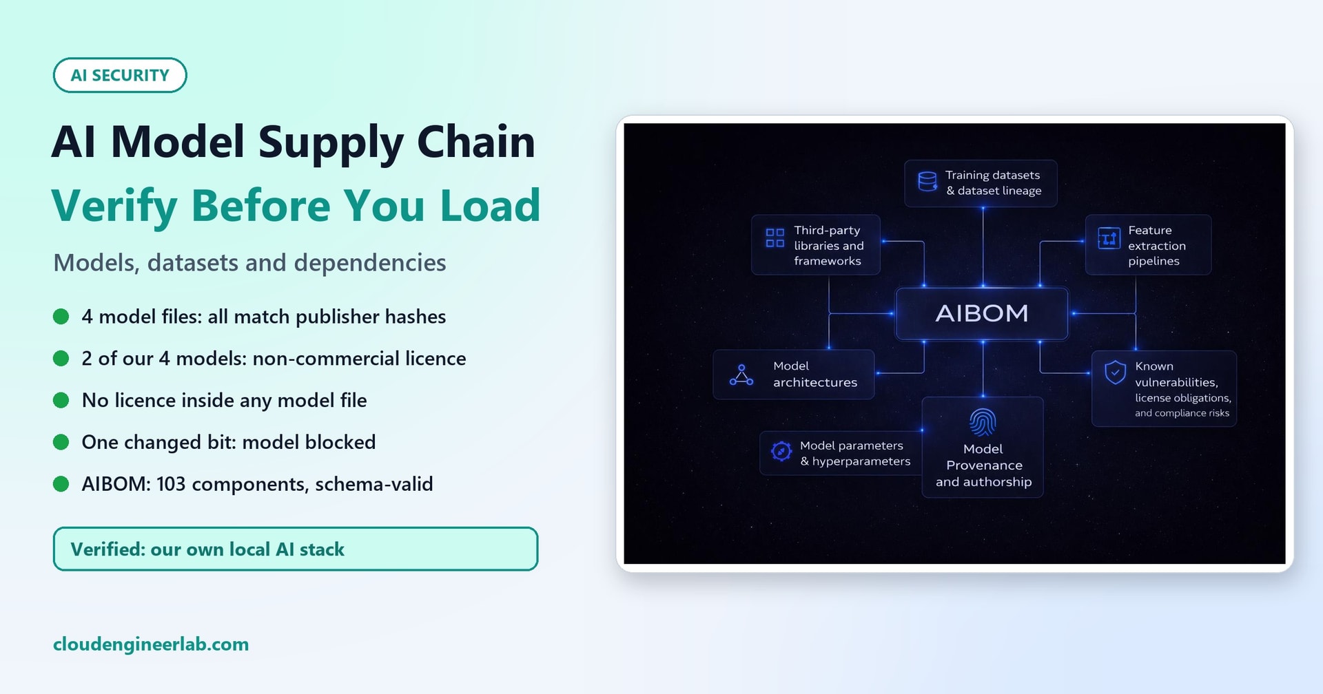 AI Model Supply Chain: How to Verify Models, Datasets and Dependencies